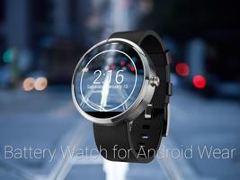 Battery Watch for Android Wear Plakat