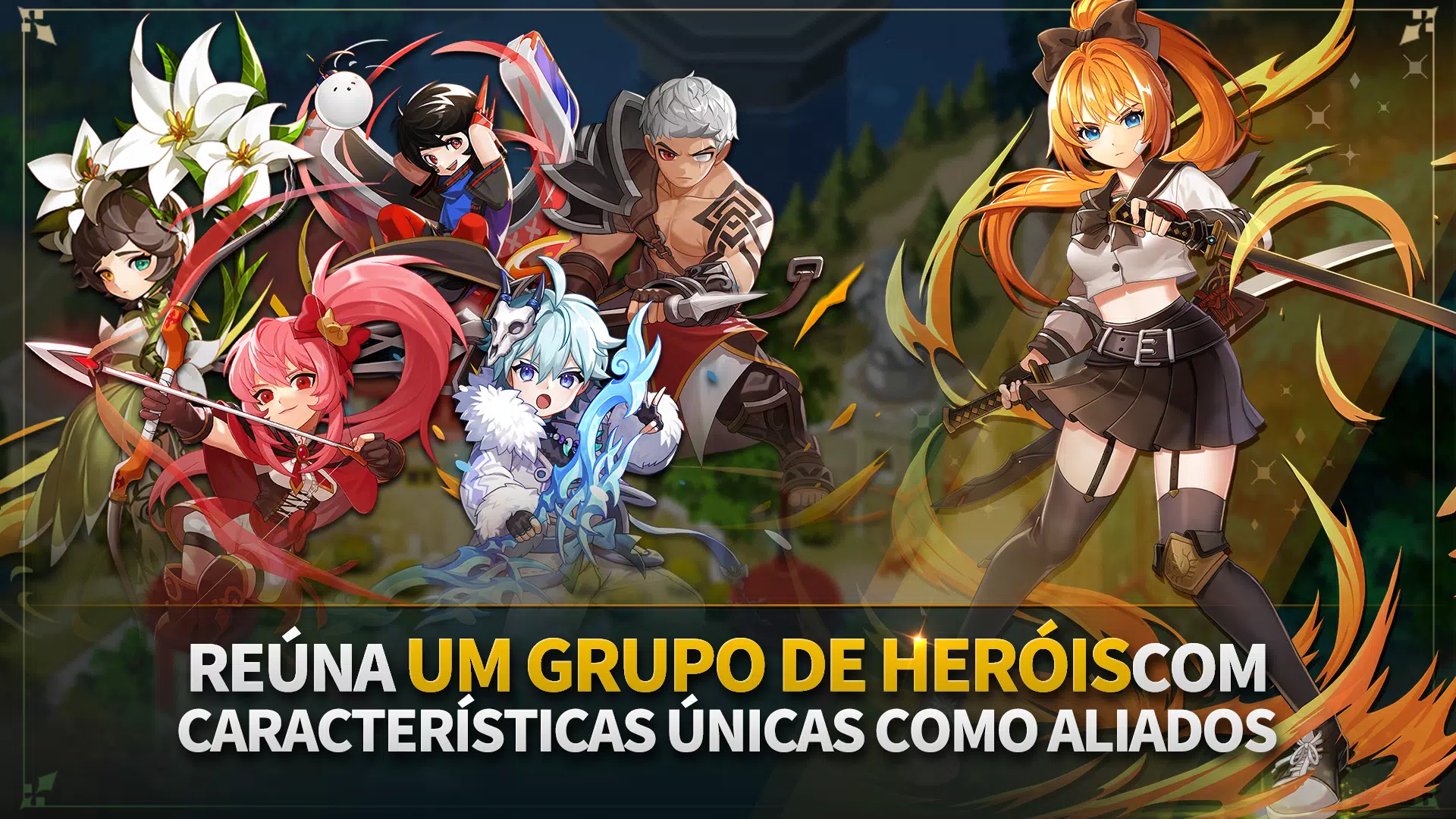 Lendas de Lunia Oficial: Personagens do Jogo Lunia