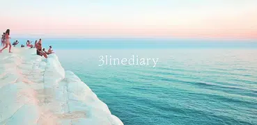 3LINEDIARY - Just 3 lines. Sim