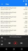 MP3 Voice Recorder स्क्रीनशॉट 3