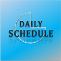 Daily Schedule - easy timetable, simple planner