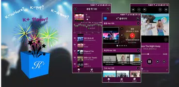 KPOP Player(Free K-pop music, chart, latest)