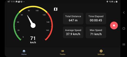 Speedometer captura de pantalla 6