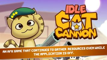 Idle Cat Cannon-poster