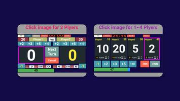 Scoreboard Carom 3 Cushion poster