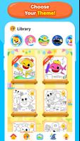 Baby Shark Coloring Book ảnh chụp màn hình 1