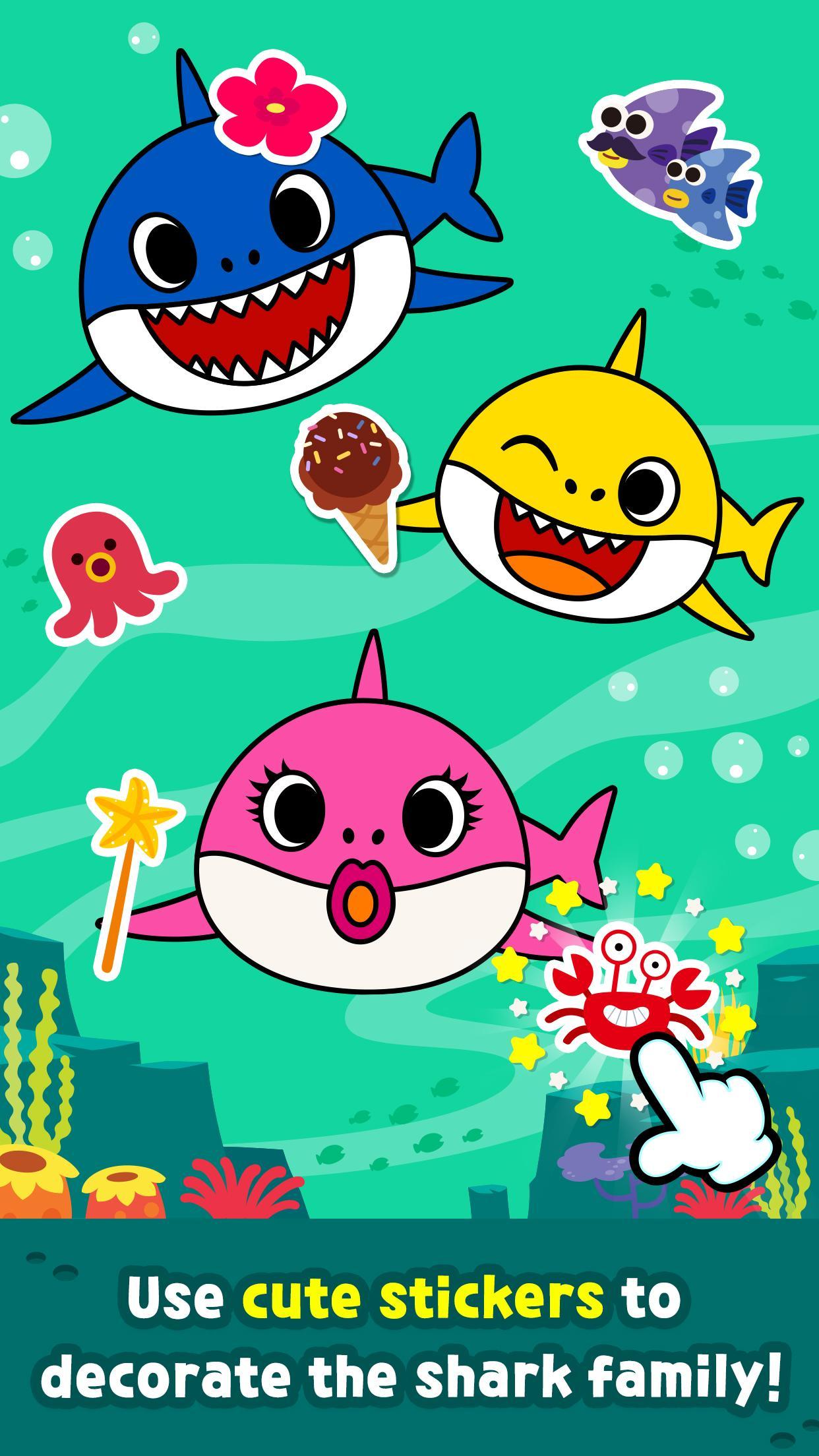 Gambar Mewarnai Baby Shark : Gambar Mewarna Didi Friends Free Kids