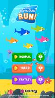 Baby Shark RUN الملصق