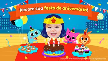 Pinkfong Festa de Aniversário Cartaz