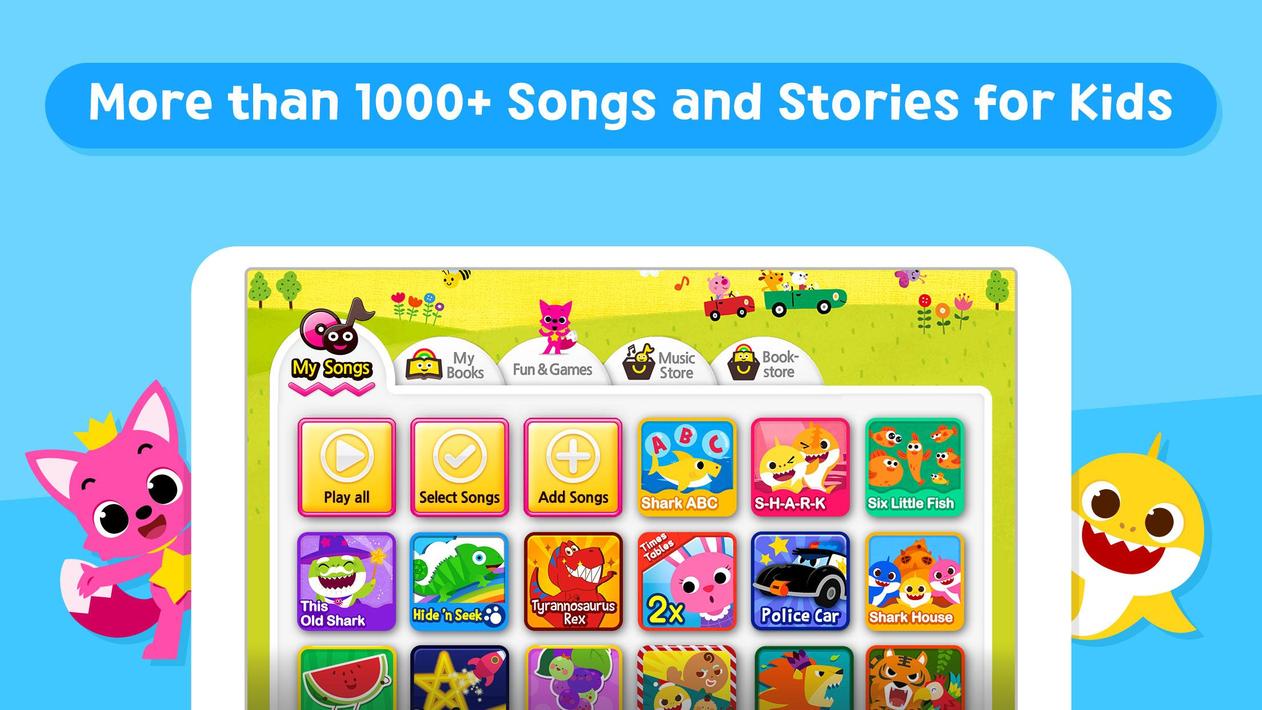 Android 用の Baby Shark Best Kids Songs &amp; Stories APK をダウンロード