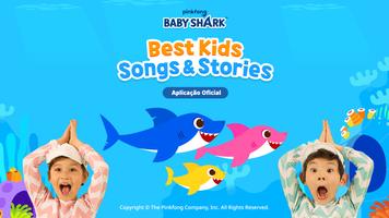 Bebê Tubarão Canções Infantis Cartaz