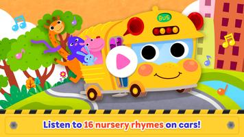 Baby Shark Car Town: Kid Games 海報