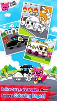 Pinkfong Cars Coloring Book পোস্টার