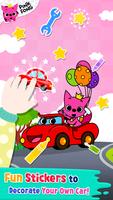 Pinkfong Cars Coloring Book скриншот 2