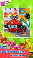 Pinkfong Cars Coloring Book imagem de tela 3