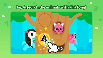 Pinkfong حديقة حيوانات الأرقام الملصق