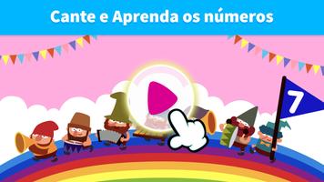 Pinkfong Números 123 Cartaz