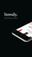 howdy | 큐레이션 쇼핑 플랫폼 하우디 الملصق