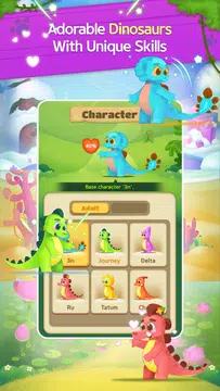 Screenshot 3 for Bubble pop shooter dinosaur