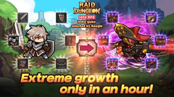 Raid the Dungeon : Idle RPG تصوير الشاشة 2