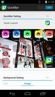 Quick Bar(Noti bar Short cut) captura de pantalla 1