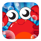 Bubble Shoot :Baby Crab Rescue-icoon