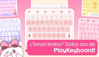 Teclado Play - Fontes, Emoji Cartaz