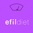 에필 다이어트(efil diet) - 만보기, 홈트레이 아이콘