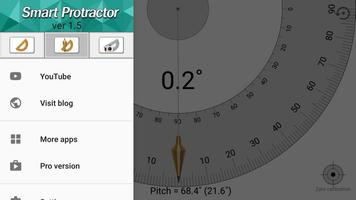 برنامه‌نما Smart Protractor عکس از صفحه