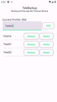 TeleBackup (Root) تصوير الشاشة 2
