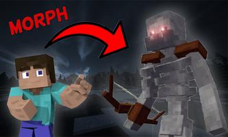 تعديل Morph لرئاسة Minecraft الملصق