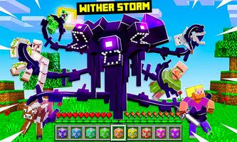 Wither Storm Mod for Minecraft Poster