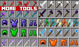More Tools Mods for Minecraft captura de pantalla 1
