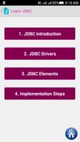 برنامه‌نما Java JDBC Tutorials عکس از صفحه
