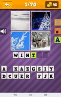 Quiz for 4 Pics 1 Word Plakat