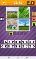 Quiz pour 4 Pics 1 mot Affiche