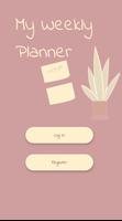 Week Planner Affiche