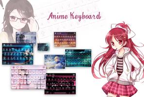 Keyboard - Anime Keyboard Affiche