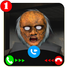 آیکون‌ scary granny's video call chat
