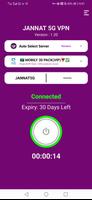 JANNAT 5G VPN captura de pantalla 1