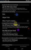 Бесплатные часы Astro LWP скриншот 2