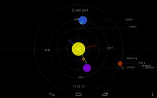 Gratuit Horloge astronomique capture d'écran 3