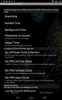 NumberTree Clock LiveWallpaper স্ক্রিনশট 3