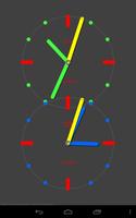 2Timer Clock Live Wallpaper captura de pantalla 1