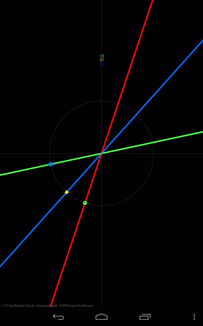 幾何学的な時計ライブ壁紙 For Android Apk Download