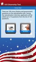 برنامه‌نما US Citizenship Test عکس از صفحه