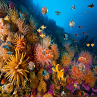 Coral reef free live wallpaper icône