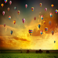 Parachutes Live Wallpaper