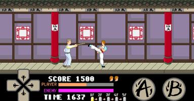 kung fu master arcade captura de pantalla 3