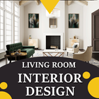 Living Room Interior Design Zeichen